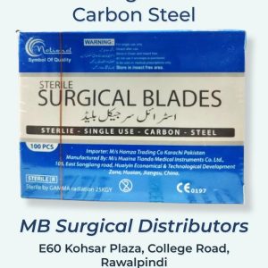Sterile Surgical Blades – Carbon Steel