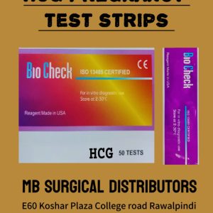 Bio Check HCG Pregnancy Test Strips