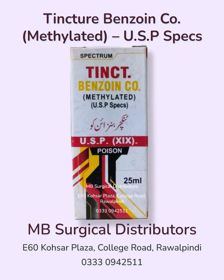 Tincture Benzoin Co. (Methylated) – U.S.P Specs - Image 2